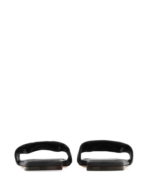 Ferragamo Gancini slide - Black