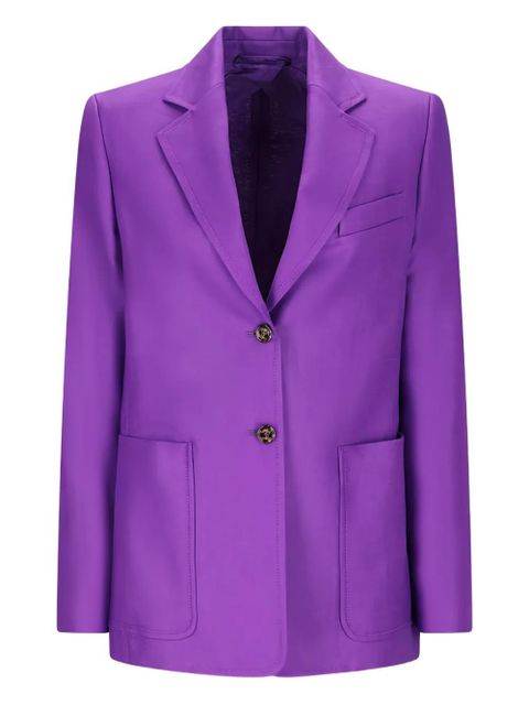 Max Mara single-breasted blazer - Purple - zdjęcie produktu nr 1
