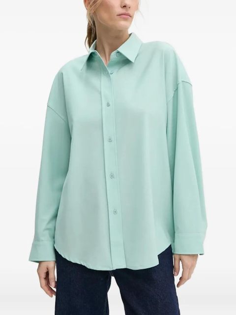 American Vintage button-down point-collar shirt - Green - zdjęcie produktu nr 1