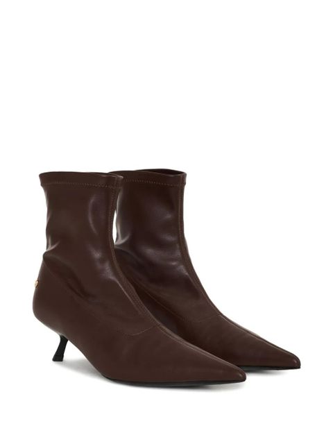 ANINE BING 50mm pointed-toe boots - Brown - zdjęcie produktu nr 2