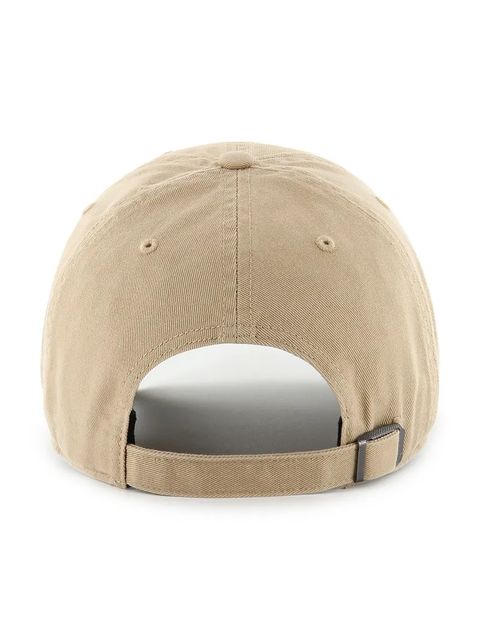 47 brand czapka z daszkiem bawełniana MLB New York Yankees kolor zielony B-BSRNS17GWS-KH - zdjęcie produktu nr 2