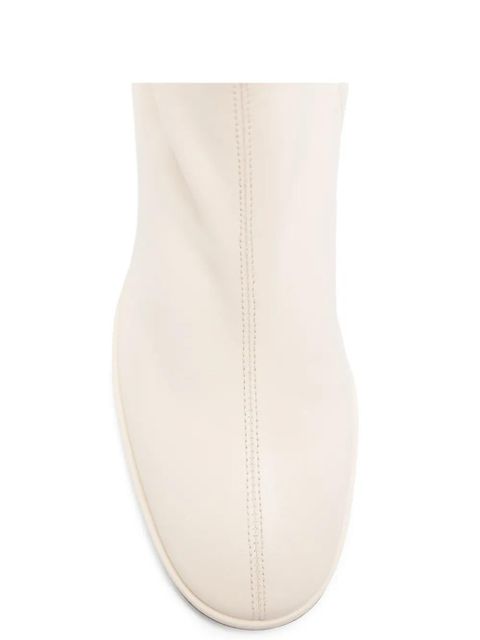 Aeyde Ayla round-toe boots - Neutrals