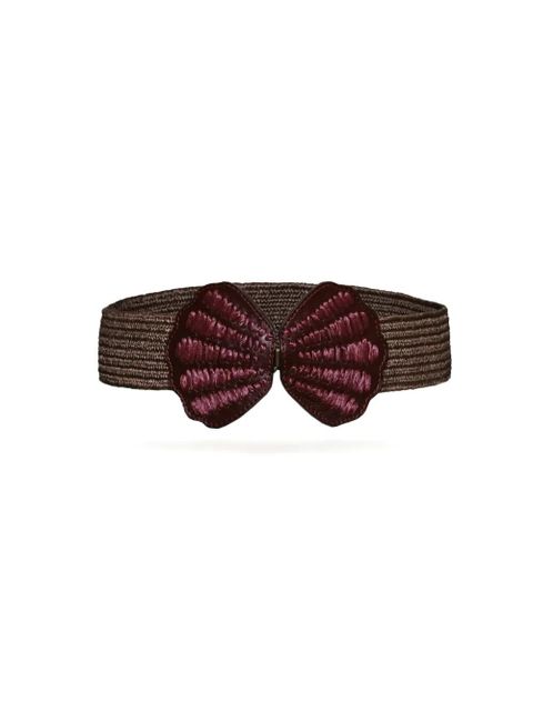 Johanna Ortiz Boho Seashells belt - Brown - zdjęcie produktu nr 2