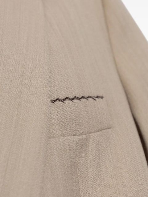 Victoria Beckham tied waist blazer - Neutrals