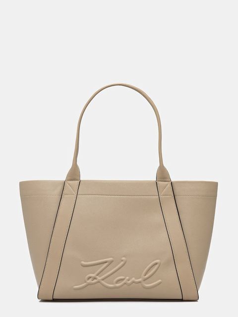 Karl Lagerfeld torebka K/VILLE kolor beżowy B1W30066 - zdjęcie produktu nr 1