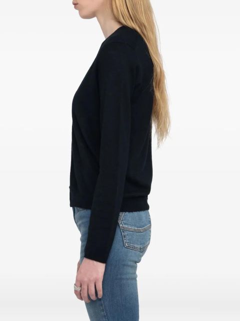 Zadig&Voltaire Manylla button-up V-neck cardigan - Black