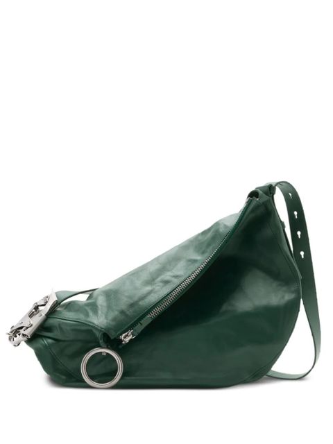 Burberry Knight leather tote bag - Green - zdjęcie produktu nr 1