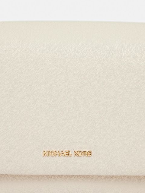 MICHAEL Michael Kors torebka skórzana NESSA kolor beżowy 30T5G8ZM1L