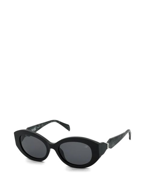 Blumarine oval-frame sunglasses - Black - zdjęcie produktu nr 2