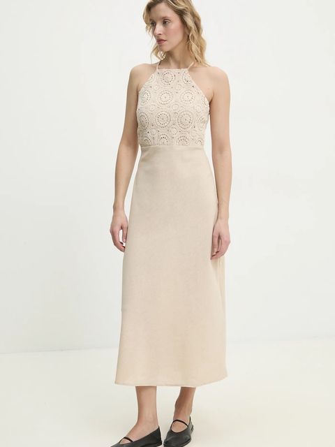 Answear.LAB sukienka z lnem - zdjęcie produktu nr 2