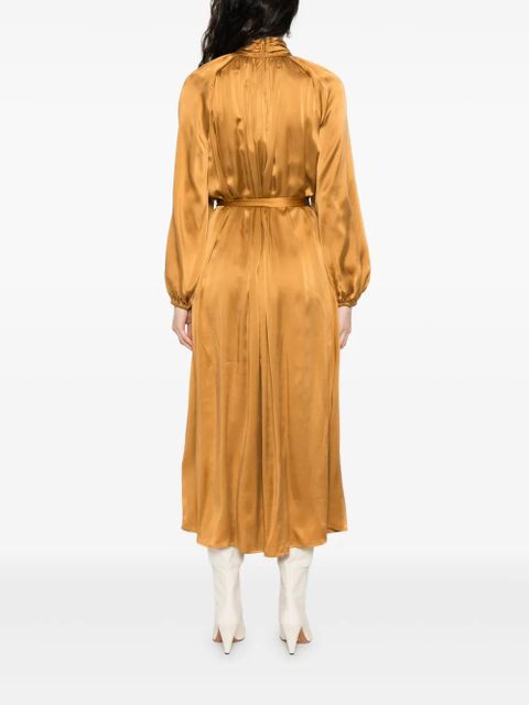 ZIMMERMANN Hypnotic Twist Sheath midi dress - Brown