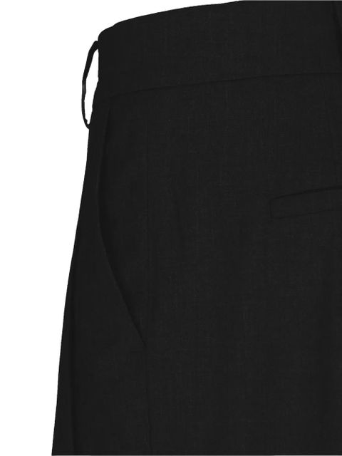 The Frankie Shop Gelso pleated trousers - Black