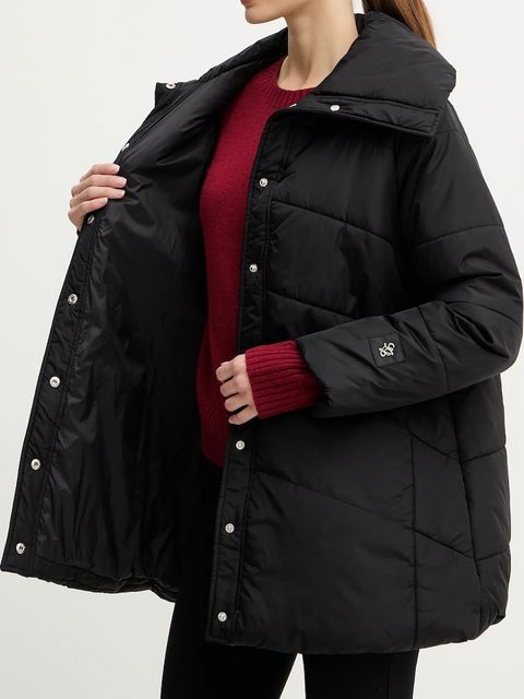 Liu Jo kurtka kolor czarny zimowa MF5131 T3176