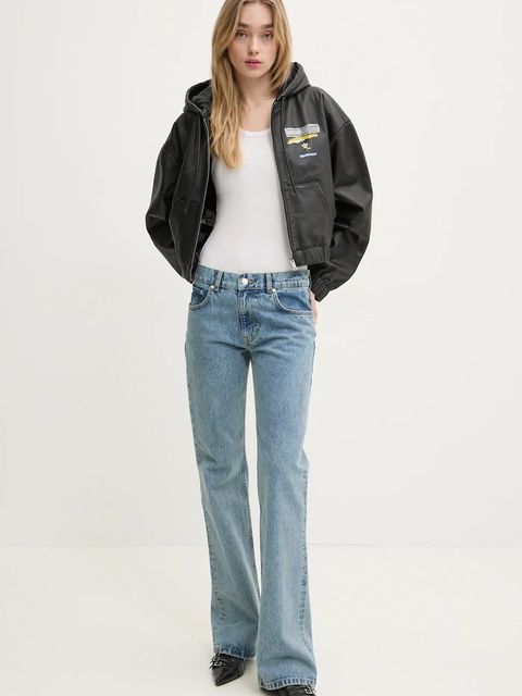 Moschino Jeans kurtka skórzana - zdjęcie produktu nr 2