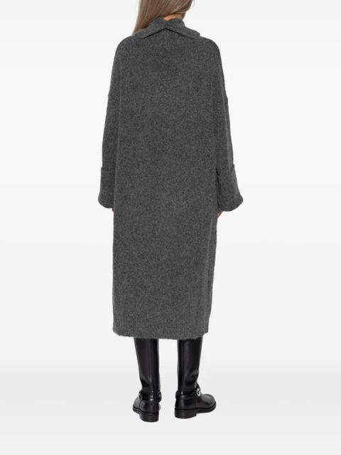 ENTIRE STUDIOS Manhattan roll-neck midi dress - Grey