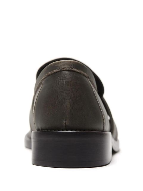 Acne Studios leather loafers - Brown