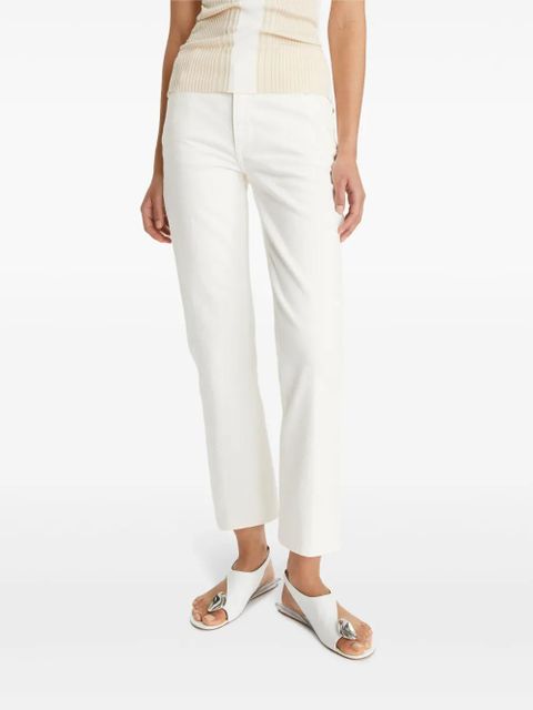 Tory Burch Kick Flare jeans - White