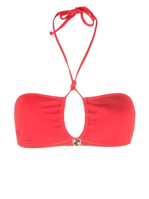 Moschino halterneck bikini top - Red - zdjęcie produktu nr 1