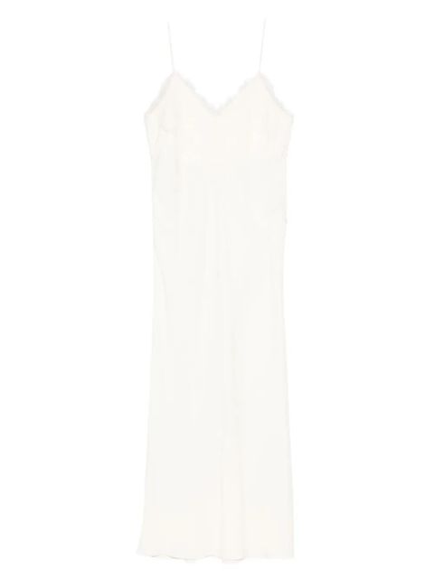 Róhe lace-trim midi dress - White - zdjęcie produktu nr 1