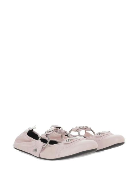 Balenciaga City ring buckle ballet flats - Pink - zdjęcie produktu nr 2