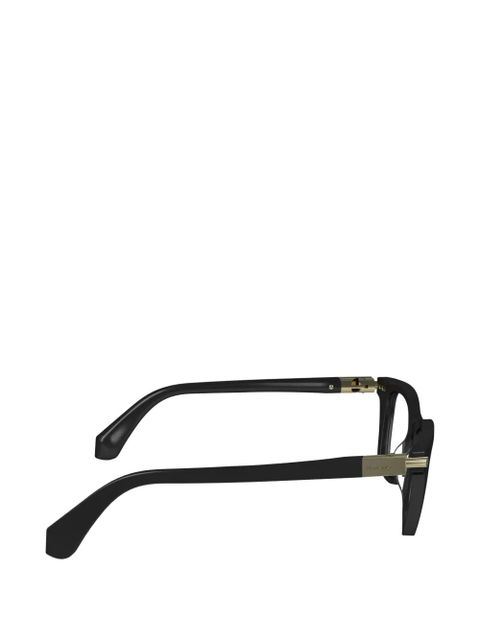 Ferragamo square-frame glasses - Black