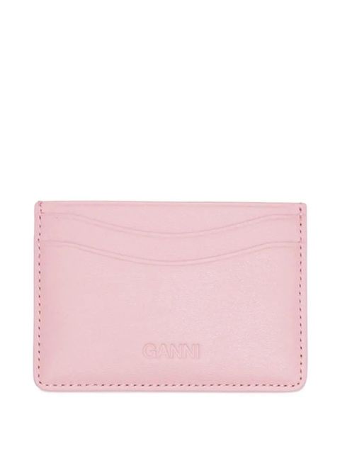 GANNI Bou crab-print wallet - Pink - zdjęcie produktu nr 2