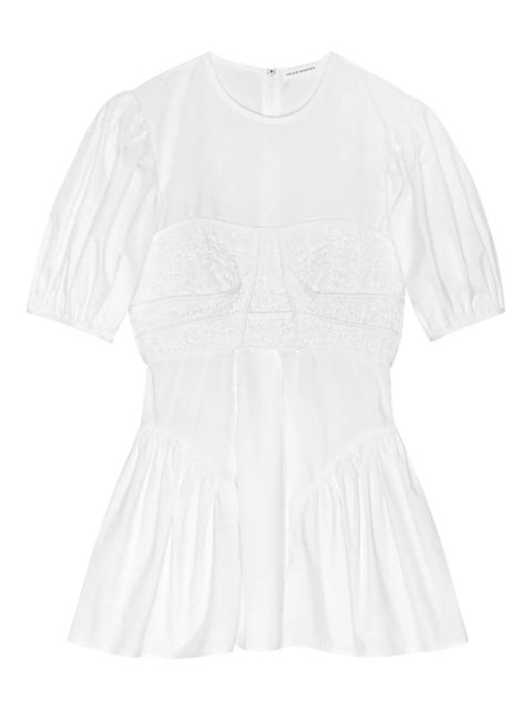 Cecilie Bahnsen Conner cotton top - White - zdjęcie produktu nr 1