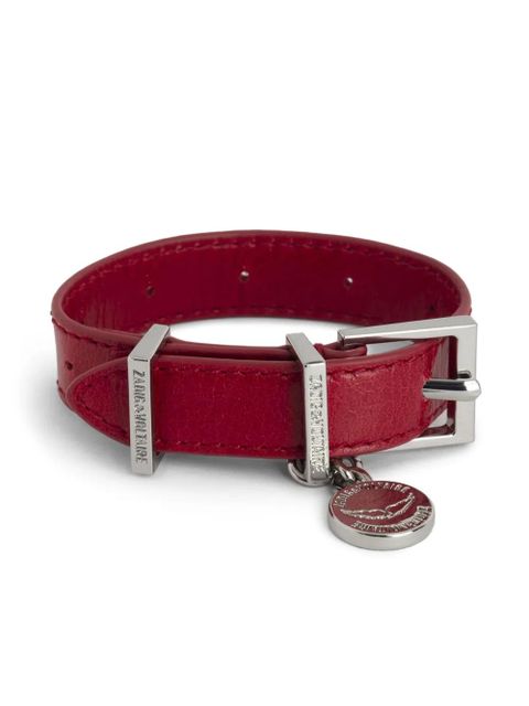 Zadig&Voltaire Sunny leather bracelet - Red - zdjęcie produktu nr 1