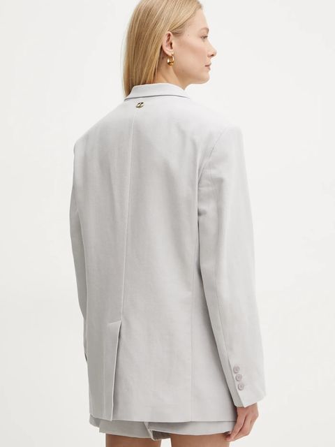 Twinset marynarka z domieszką lnu