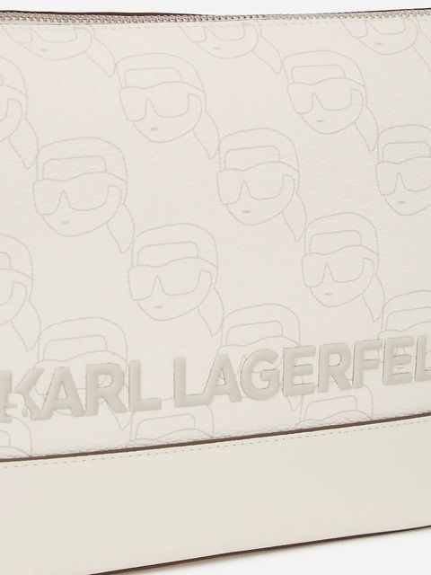 Karl Lagerfeld torebka IKON kolor biały A2W30177