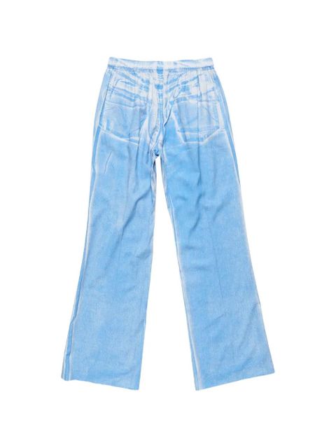 Acne Studios wide-leg trousers - Blue