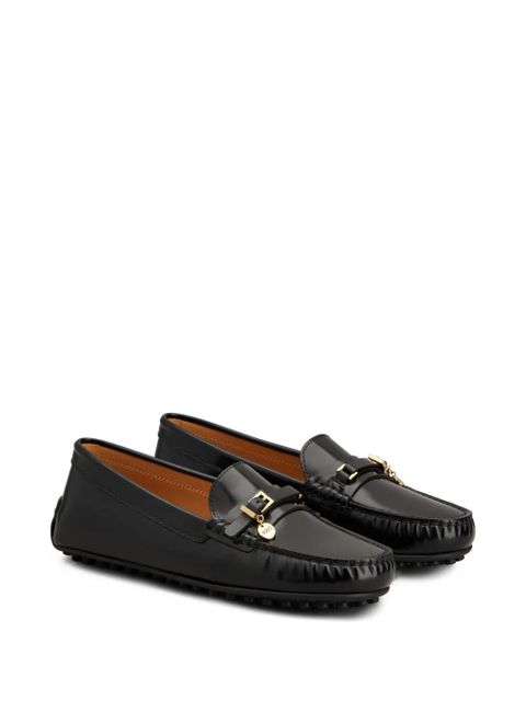 Tod's leather loafers - Black