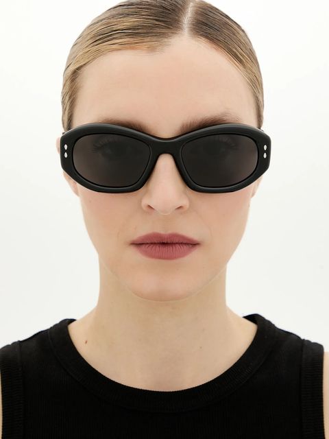 Isabel Marant okulary przeciwsłoneczne damskie kolor czarny IM 0237/S