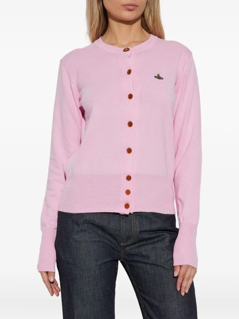 Vivienne Westwood Orb-embroidered cardigan - Pink - zdjęcie produktu nr 2