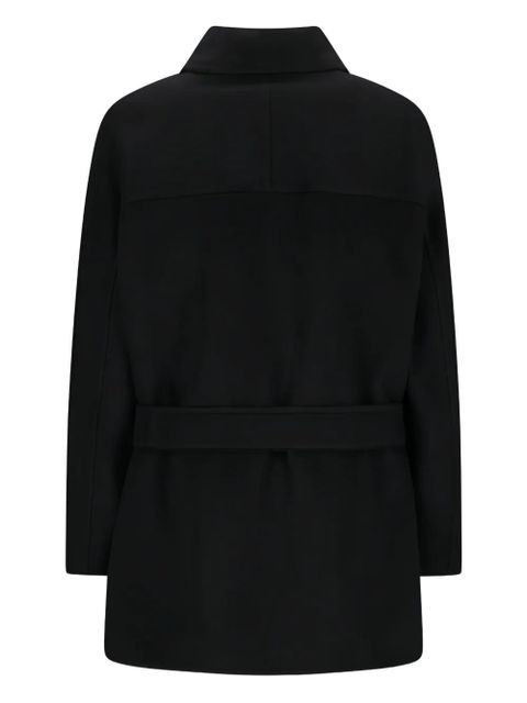 Max Mara Lembi belted buttoned coat - Black - zdjęcie produktu nr 2