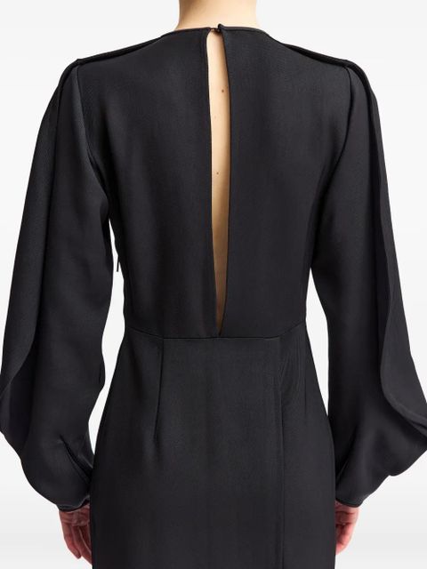 16Arlington Saverico midi dress - Black