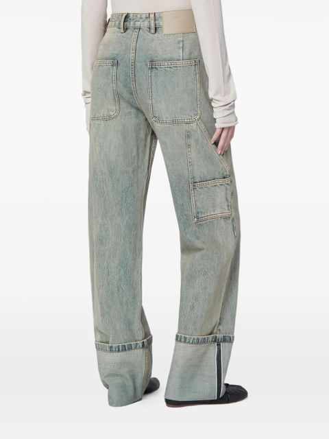 ENTIRE STUDIOS cuffed jeans - Blue - zdjęcie produktu nr 2