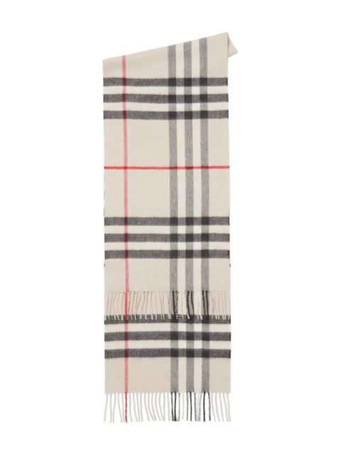 Burberry The Classic Check Cashmere Scarf - Neutrals