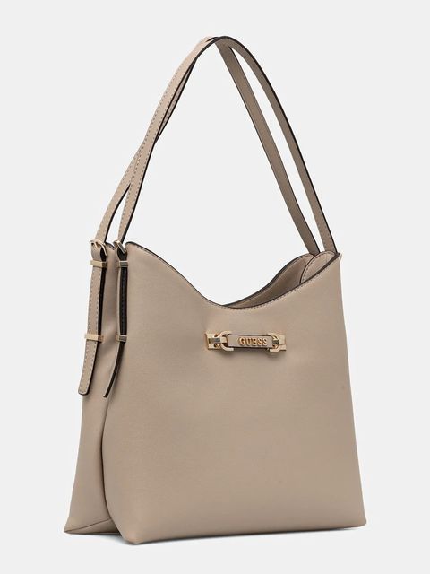 Guess torebka LEFIA kolor beżowy HWBG96 44020