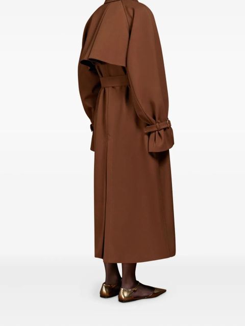 Max Mara gabardine trench coat - Brown - zdjęcie produktu nr 2