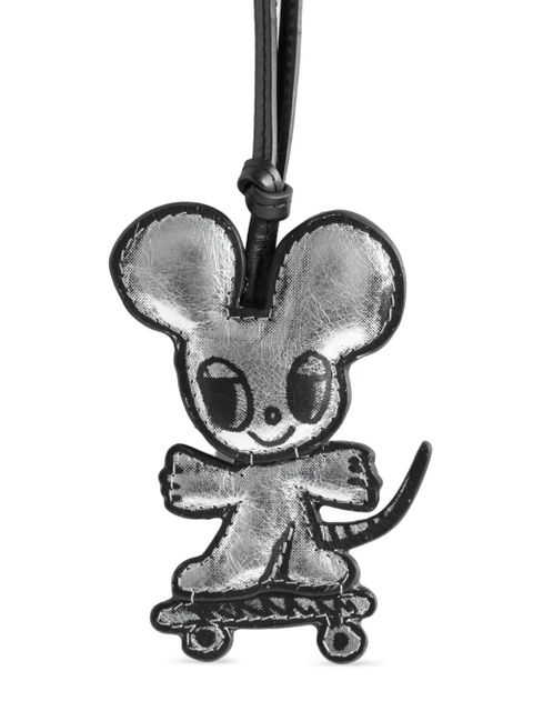 Zadig&Voltaire skater mouse keyring - Silver