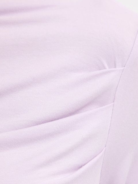 United Colors of Benetton longsleeve kolor fioletowy 37UKD10BA