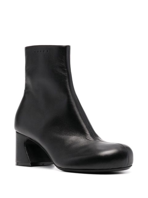 Marni zipped ankle boots - Black - zdjęcie produktu nr 2
