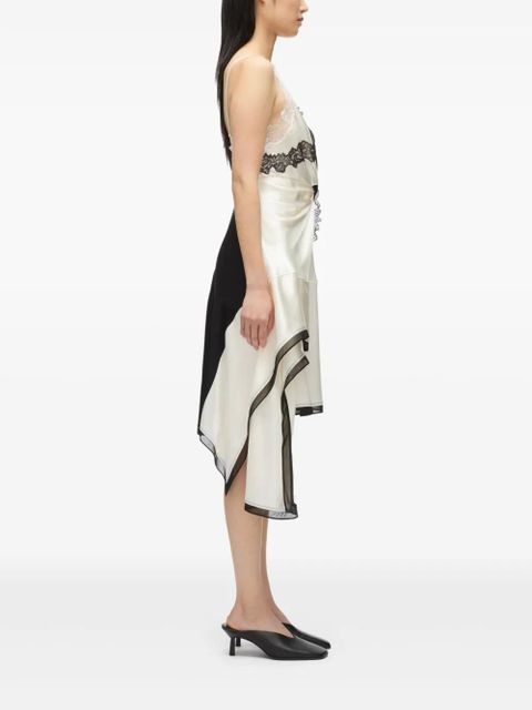 3.1 Phillip Lim asymmetric slip dress - White