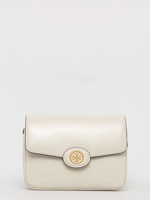 Tory Burch torebka skórzana Robinson Spazzolato - zdjęcie produktu nr 1
