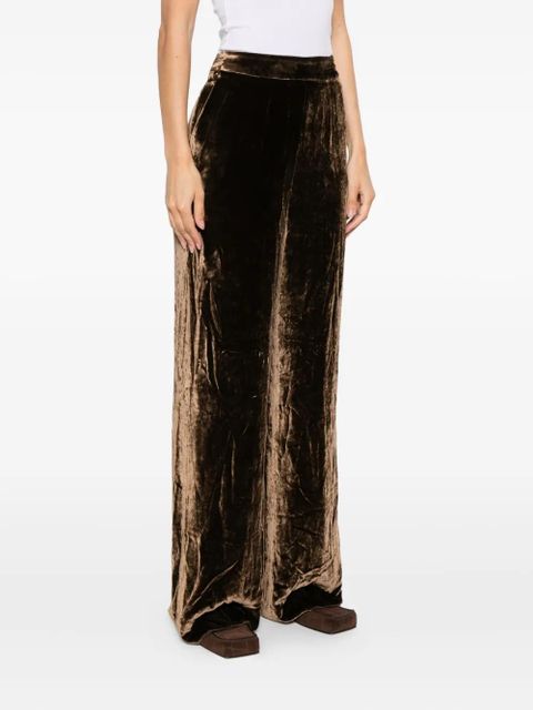 ETRO velvet trousers - Brown