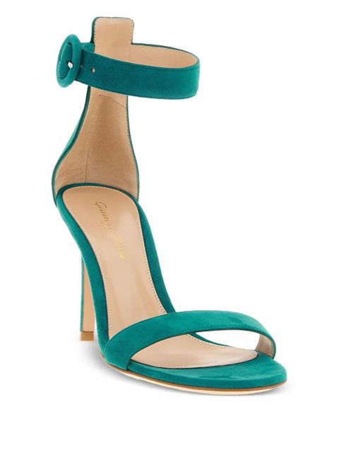 Gianvito Rossi Portofino suede sandals - Green