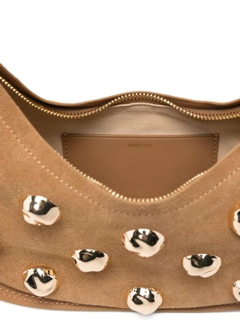 Simkhai Finn studded shoulder bag - Neutrals