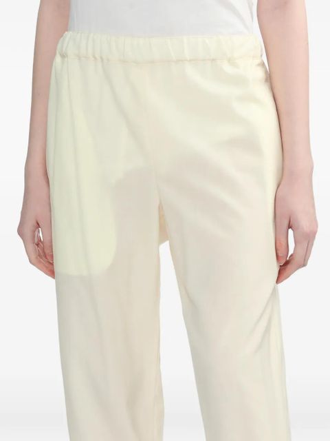 Comme Des Garçons elasticated-waist trousers - Neutrals