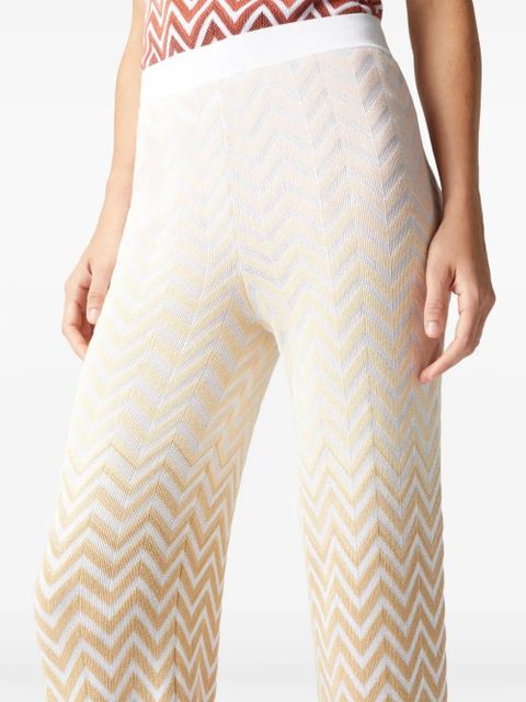 Missoni zigzag trousers - White
